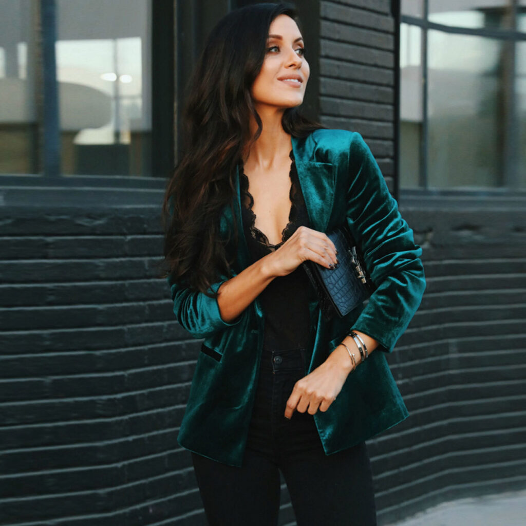 Velvet Blazer