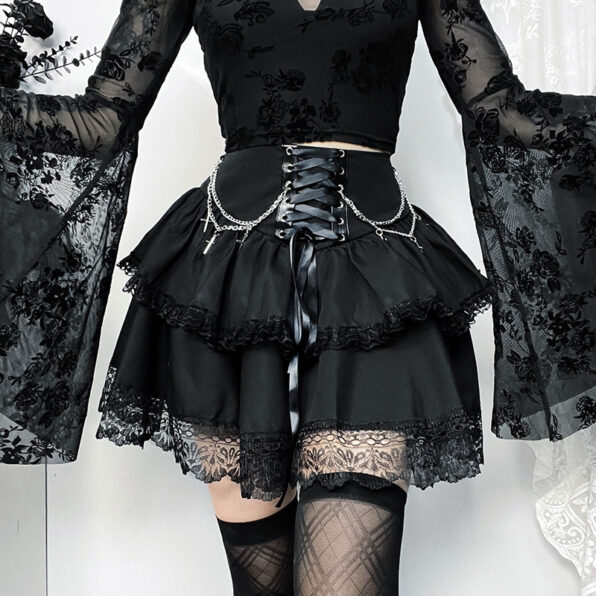 Chain Cross Skirt