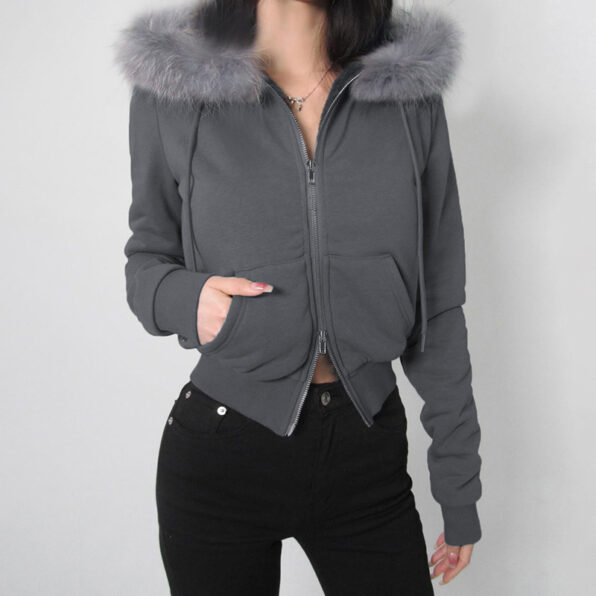 Retro Zipper Sweatshirt