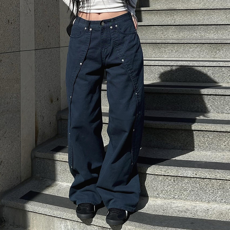Baggy Rivet Skater Pants