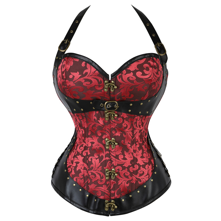 Halter Steel Rib Corset - Image 7