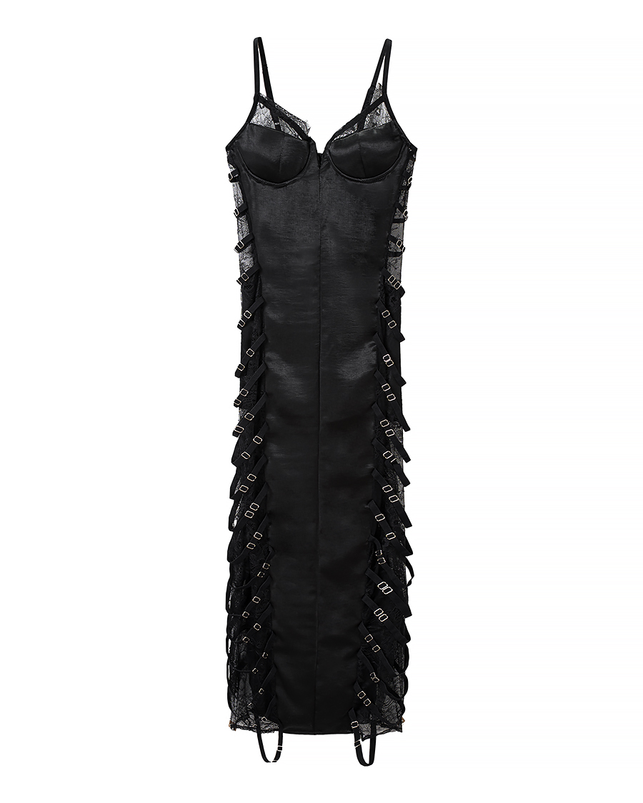 Buckle Strap Dress - Image 3