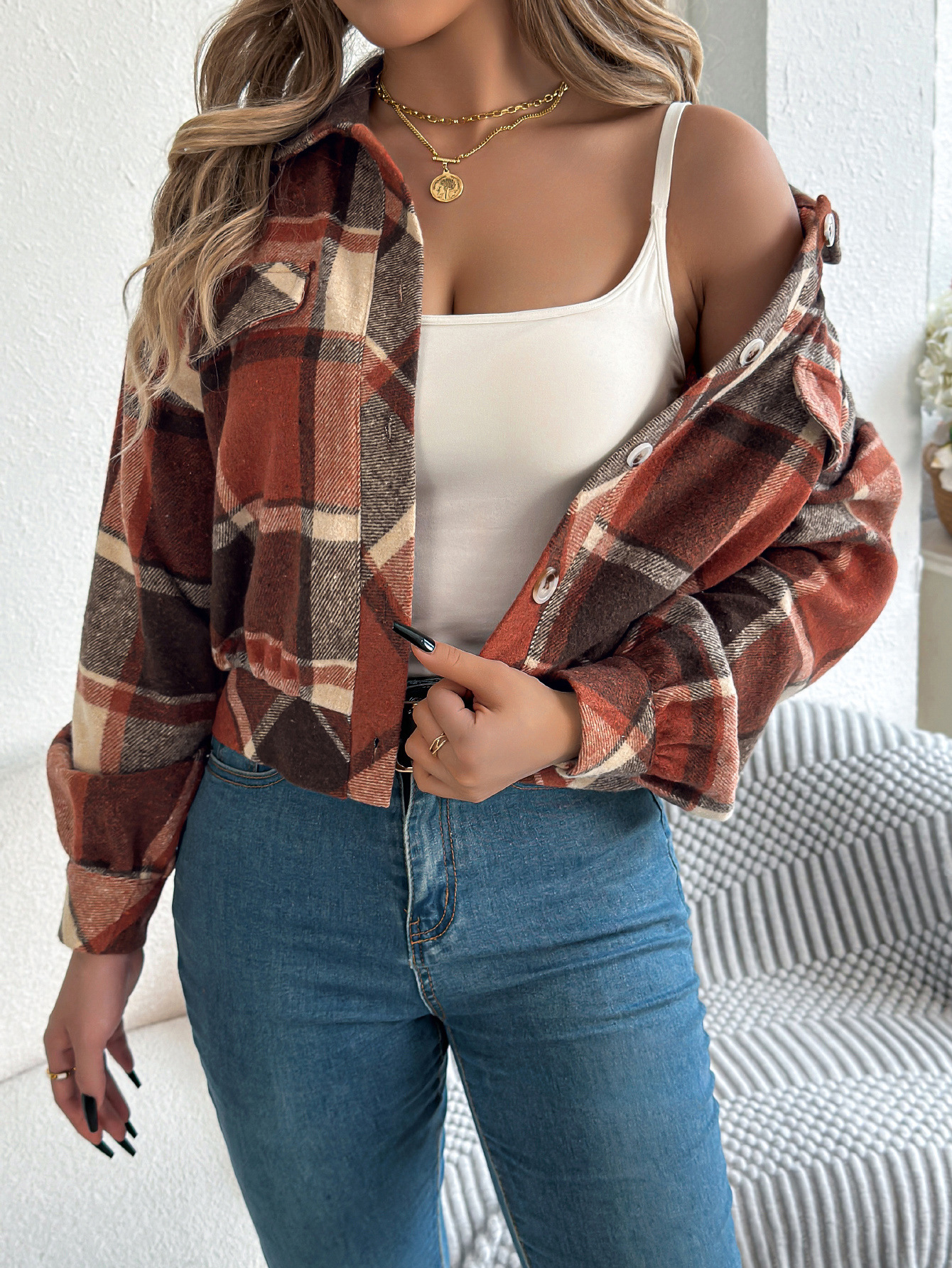 Cropped Flannel - Image 20