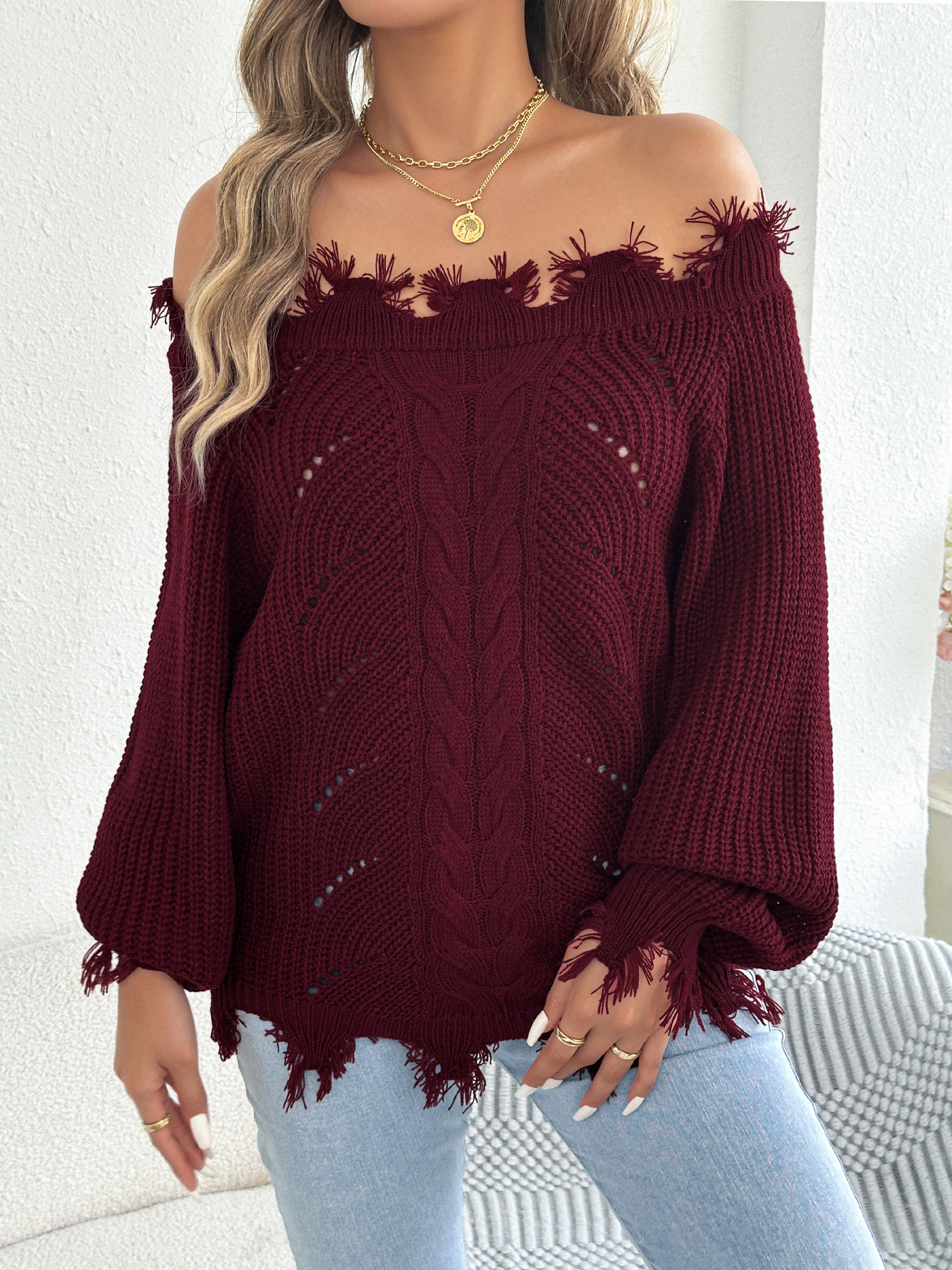 Cutout out Sweater - Image 6