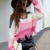 Pink Turtleneck Sweater