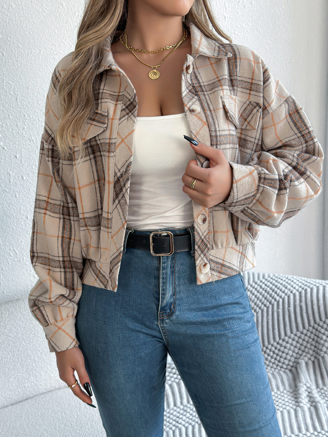 Cropped Flannel - Image 4