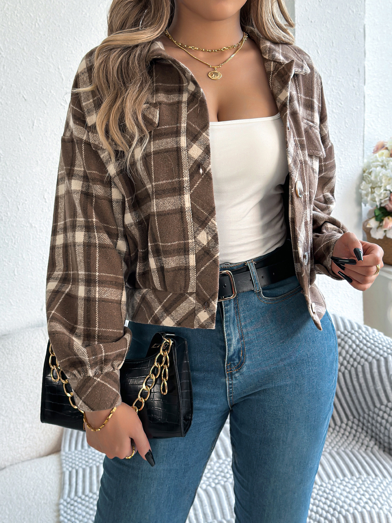 Cropped Flannel - Image 17